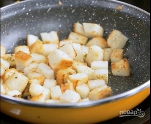 Хрустящий суп из картофеля с сухариками - фото шаг 9