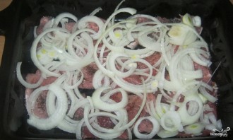 Картошка со свининой и сыром в духовке - фото шаг 5
