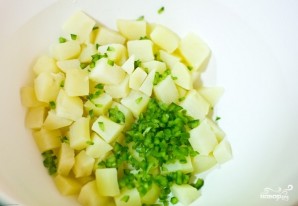 Картофельный салат с курочкой - фото шаг 8