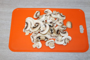 Запеканка с грибами и баклажанами - фото шаг 3