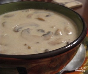 Суп из шампиньонов с сыром - фото шаг 11