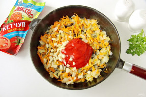 Фаршированные перцы в томатном соусе с кетчупом без сахара - фото шаг 4