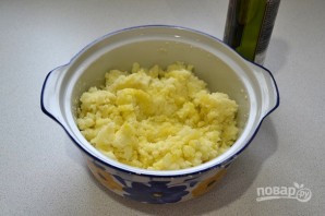 Картофельные оладьи в духовке - фото шаг 6