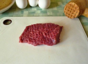 Мясо в кляре - фото шаг 1