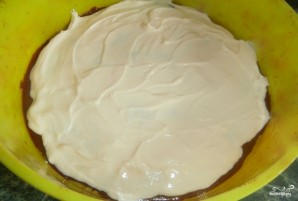 Торт "Брауни" с вишней - фото шаг 7