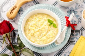 Кукурузная каша на молоке в мультиварке - фото шаг 8