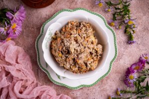 Печень с морковью и луком - фото шаг 12