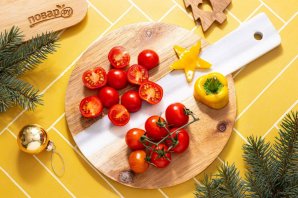 Закуски "Елочки" - фото шаг 3