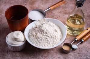 Баурсаки на майонезе