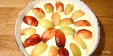 Нежный пирог с персиками - фото шаг 5