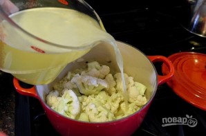 Сливочный суп с цветной капустой - фото шаг 4
