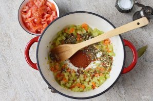 Постный овощной суп - фото шаг 6