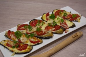 Баклажаны с чесноком и помидорами - фото шаг 4