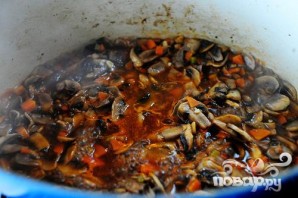 Сливочный суп с грибами и сельдереем - фото шаг 3