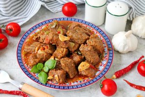 Чашушули из баранины - фото шаг 10