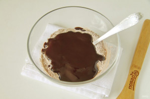 Шоколадный "Брауни" в духовке - фото шаг 4