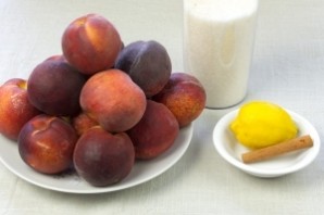 Варенье из персиков быстрое - фото шаг 1