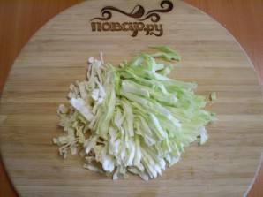 Вегетарианские щи из свежей капусты - фото шаг 2
