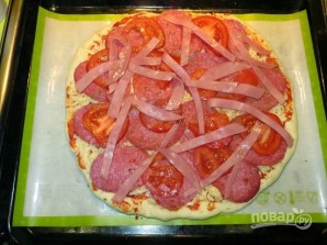Вкусный рецепт пиццы - фото шаг 8