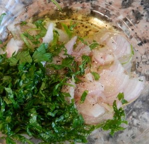 Салат из осьминогов - фото шаг 6