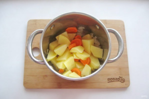 Тыквенный суп со сметаной - фото шаг 4