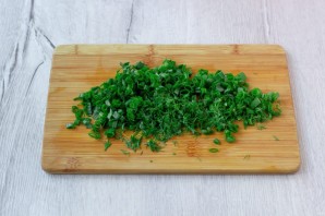 Салат с огурцами и фасолью - фото шаг 4