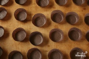 Шоколадные пирожные с шоколадным кремом - фото шаг 1