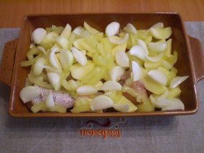 Курица в духовке с овощами и картофелем - фото шаг 3