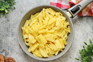 Подосиновики с картошкой - фото шаг 5