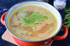Диетический суп с рисом - фото шаг 7