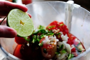 Мексиканский соус "Сальса Фреска" - фото шаг 3