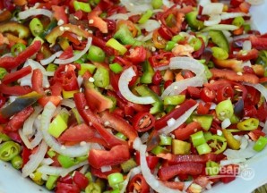 Салат на зиму из болгарского перца - фото шаг 1