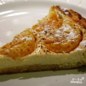 Творожный пирог с мандаринами - фото шаг 9