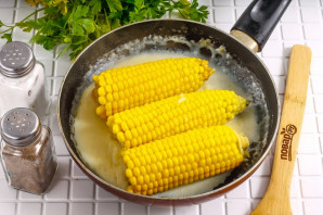 Кукуруза в сливочном соусе - фото шаг 6