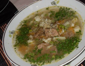 Суп с овощами и мясом - фото шаг 8