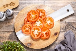 Слоеный баклажан - фото шаг 5