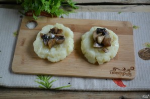 Постные картофельные котлеты с грибами - фото шаг 4