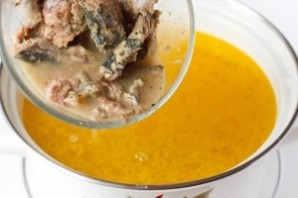 Суп из консервы сардины - фото шаг 5