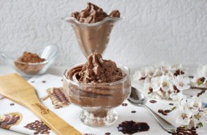 Пудинг шоколадно-ванильный - фото шаг 9