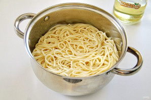Спагетти с индейкой - фото шаг 2