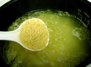 Суп с копченым сыром - фото шаг 5