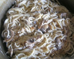 Спагетти со сливочным соусом - фото шаг 10