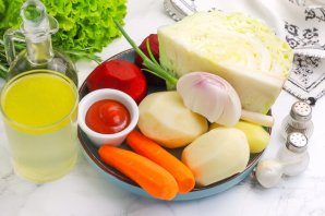 Очень вкусный борщ - фото шаг 1