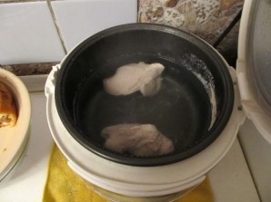 Сырный суп-пюре в мультиварке - фото шаг 1