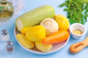 Рагу из кабачков и картофеля - фото шаг 1