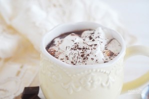 Французский горячий шоколад с солью - фото шаг 6