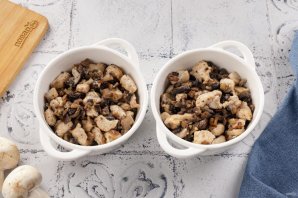 Жульен с грибами в аэрогриле - фото шаг 16