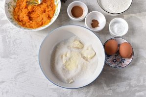 Тыквенный кекс - фото шаг 3