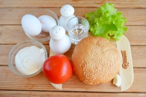 Бутерброд с яйцом (мастер класс) - фото шаг 1