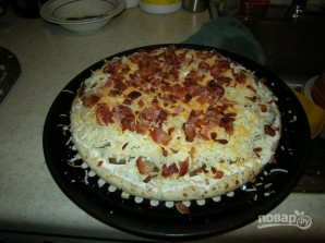 Пицца в духовке (тесто покупное) - фото шаг 5